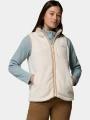 vesta polar pt. femei Columbia West Bend Vest II nisip 1