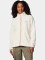 pulover polar pt. femei Columbia West Bend Full Zip II nisip 1