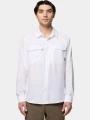 camasa de drumetie cu maneci lungi pt. barbati Mountain Hardwear Canyon Long Sleeve Shirt alb 1