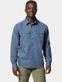 camasa de drumetie cu maneci lungi pt. barbati Mountain Hardwear Canyon Long Sleeve Shirt albastru inchis 1