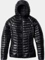 jacheta de puf pt. femei Mountain Hardwear Ghost Whisperer Hoody negru 1
