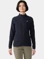 pulover polar pt. femei Mountain Hardwear Microchill Full Zip Jacket negru 1