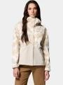 haine de ploaie pt. femei Columbia Hikebound Printed Jacket nisip 1
