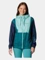 geaca de vant pt. femei Columbia Lily Basin II Jacket verde 1