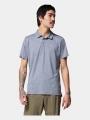tricou cu guler pt. barbati Columbia Tech Trail Utility Polo albastru 1