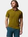 tricou de sport, cu guler pt. barbati Columbia Tech Trail Utility Polo verde 1