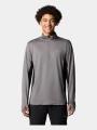 tricou cu maneci lungi, pentru sport pt. barbati Columbia Three Pitch Half Zip gri 1
