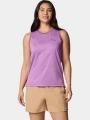 tricou de sport fara maneci pt. femei Columbia BlueVista Hill Tank violet 1