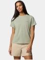 tricou pentru sport, cu maneci scurte pt. femei Columbia Sun Trek Short Sleeve II verde 1