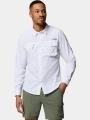 camasa cu maneci lungi pt. barbati Columbia Wild Cast Long Sleeve Shirt alb 1