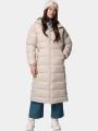 jacheta de iarna pt. femei Columbia Pike Lake  III Long Jacket nisip 1
