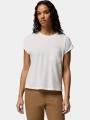 tricou cu maneci scurte pt. femei Columbia Daniela Falls Short Sleeve Shirt alb 1