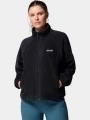 pulover polar pt. femei Columbia Benton Springs Relaxed Full Zip negru 1