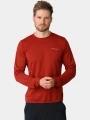 tricou cu maneci lungi, pentru sport pt. barbati Columbia Tech Trail Utility Warm Long Sleeve Crew rosu 1