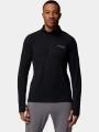 tricou cu maneci lungi, pentru sport pt. barbati Columbia Driventure Half Zip negru 1