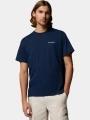 tricou cu maneci scurte pt. barbati Columbia CSC Logo Back Tee albastru inchis 1