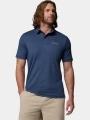 tricou cu guler pt. barbati Columbia Parsons Point Polo albastru inchis 1