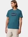 tricou pentru sport, cu maneci scurte pt. barbati Columbia Parsons Point Short Sleeve Graphic Tee albastru 1
