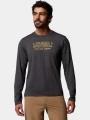tricou cu maneci lungi pt. barbati Columbia Parsons Point Long Sleeve Graphic Tee negru 1