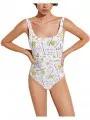 costum de baie pt. femei Desigual Swim Cortazar alb 1