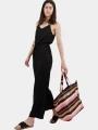 salopete pt. femei Fundango Alisha Jumpsuit negru 1