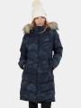 jacheta de iarna pt. femei Fundango Puppis Padded Jacket albastru inchis 1