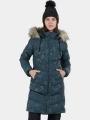jacheta de iarna pt. femei Fundango Puppis Padded Jacket verde 1