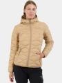 geaca matlasata de tranzitie pt. femei Fundango Vinke Padded Jacket galben 1