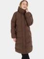 gaca de iarna matlasata pt. femei Fundango Cosycoat Long Padded Jacket maro 1