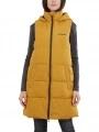 vesta pt. femei Fundango Scarlet Padded Vest galben 1