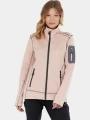 pulover polar pt. femei Fundango Antila Fleece Jacket roz 1