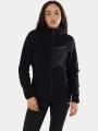 pulover polar pt. femei Fundango Shiloh Fleece Jacket negru 1