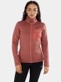 pulover polar pt. femei Fundango Antilles Melange Jacket roz 1