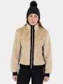 strat intermediar hibrid pt. femei Fundango Marigold Shearling Jacket nisip 1