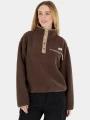 pulover polar pt. femei Fundango Pacha Fleece Jacket maro 1