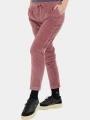 pantaloni lungi pt. femei Fundango Lorna Corduroy Pants roz 1