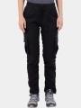 pantaloni de drumetie pt. femei Fundango Finley Cargo Pants negru 1