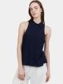 bluza pt. femei Fundango Myrto Sleeveless Shirt albastru inchis 1