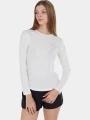 lycra cu maneci lungi pt. femei Fundango Loren Rashguard alb 1