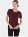 tricou pentru sport, cu maneci scurte pt. femei Fundango Hanabi T-shirt roz 1