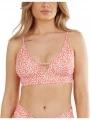 sutien bikini pt. femei Fundango Sahara V-neck Cami Top rosu 1