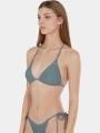 sutien bikini pt. femei Fundango Innisfil Triangle Jacquard Top verde 1