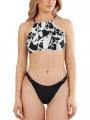 sutien bikini pt. femei Fundango Hogg High Neck Top negru 1
