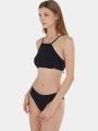 sutien bikini pt. femei Fundango Hogg High Neck Top negru 1