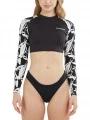 sutien bikini pt. femei Fundango Amelia Surf Top negru 1