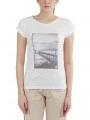 tricou cu maneci scurte pt. femei Fundango Amira T-shirt alb 1