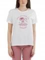 tricou cu maneci scurte pt. femei Fundango Nissa T-shirt alb 1