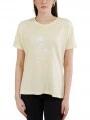 tricou cu maneci scurte pt. femei Fundango Nissa T-shirt galben 1