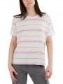 tricou cu maneci scurte pt. femei Fundango Nissa T-shirt alb 1