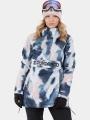 jacheta hanorac pt. femei Fundango Birch ECO Logo Anorak albastru inchis 1